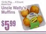Key Food Uncle Wally's Muffins offer