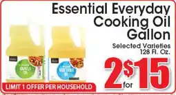 Supremo Foods Inc Essential Everyday Cooking Oil Gallon offer