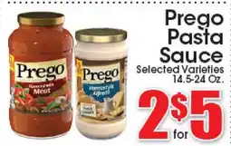 Supremo Foods Inc Prego Pasta Sauce offer