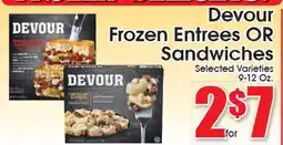 Supremo Foods Inc Devour Frozen Entrees OR Sandwiches offer