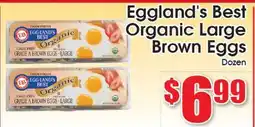 Supremo Foods Inc Eggland's Best Organic Large Brown Eggs offer