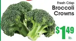 Supremo Foods Inc Fresh Crisp Broccoli Crowns offer