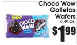 Supremo Foods Inc Choco Wow Galletas Wafers offer