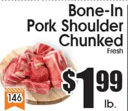 Supremo Foods Inc Bone-In Pork Shoulder Chunked offer