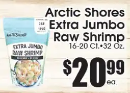 Supremo Foods Inc Arctic Shores Extra Jumbo Raw Shrimp offer