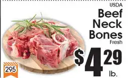 Supremo Foods Inc USDA Beef Neck Bones offer