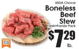 Supremo Foods Inc USDA Choice Boneless Beef Stew offer