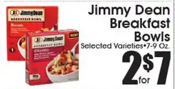 Supremo Foods Inc Jimmy Dean Breakfast Bowls offer