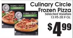 Supremo Foods Inc Culinary Circle Frozen Pizza offer