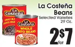 Supremo Foods Inc La Costeña Beans offer