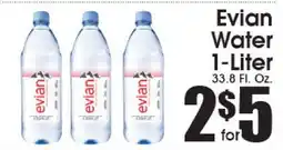 Supremo Foods Inc Evian Water offer