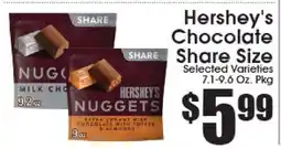 Supremo Foods Inc Hershey's Chocolate Share Size offer