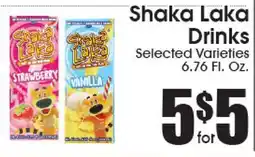 Supremo Foods Inc Shaka Laka Drinks offer
