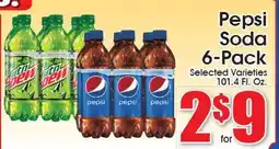 Supremo Foods Inc Pepsi Soda 6-Pack offer