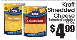 Supremo Foods Inc Kraft Shredded Cheese offer