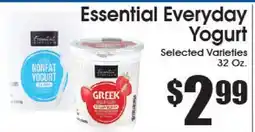 Supremo Foods Inc Essential Everyday Yogurt offer
