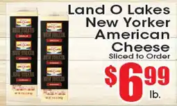 Supremo Foods Inc Land O Lakes New Yorker American Cheese offer
