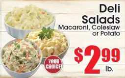 Supremo Foods Inc Deli Salads offer