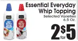 Supremo Foods Inc Essential Everyday Whip Topping offer