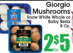 Supremo Foods Inc Giorgio Mushrooms offer