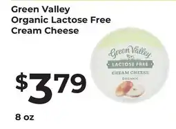 Lifethyme Green Valley Organic Lactose Free Cream Cheese offer