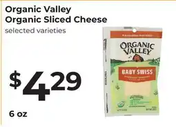 Lifethyme Organic Valley Organic Sliced Cheese offer