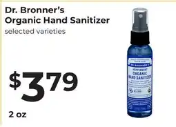 Lifethyme Dr. Bronner's Organic Hand Sanitizer offer