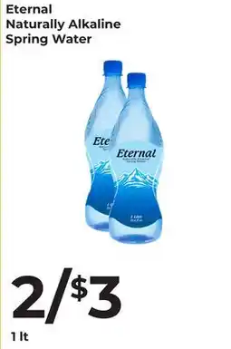 Lifethyme Eternal Naturally Alkaline Spring Water offer