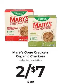 Lifethyme Mary's Gone Crackers Organic Crackers offer