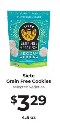 Lifethyme Siete Grain Free Cookies offer