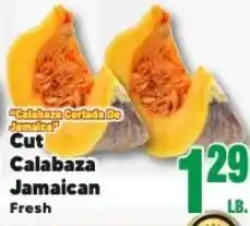 Cherry Valley Marketplace Cut Calabaza Jamaican offer