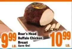 Cherry Valley Marketplace Boar's Head Buffalo Chicken Breast offer
