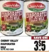 Cherry Valley Marketplace Cherry Valley evaporated filled milk offer