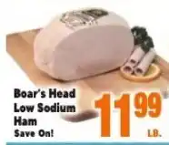 Cherry Valley Marketplace Boar's Head Low Sodium Ham offer
