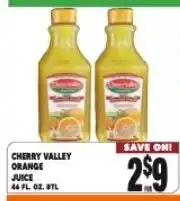 Cherry Valley Marketplace Cherry Valley orange juice offer