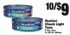 Cherry Valley Marketplace Starkist chunk light tuna offer