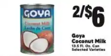 Cherry Valley Marketplace Goya Coconut Milk offer