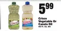 Cherry Valley Marketplace Crisco Vegetable Or Canola Oil offer