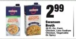Cherry Valley Marketplace Swanson Broth offer