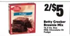 Cherry Valley Marketplace Betty Crocker Brownie Mix offer