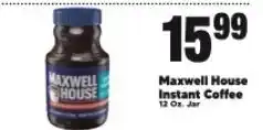 Cherry Valley Marketplace Maxwell House Instant Coffee offer