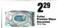 Cherry Valley Marketplace Cuties Premium Wipes offer