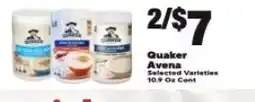 Cherry Valley Marketplace Quaker Avena offer