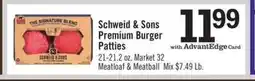 Price Chopper Schweid & Sons Premium Burger Patties offer