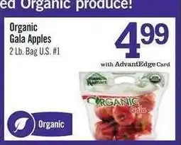 Price Chopper Organic Gala Apples offer