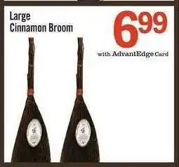 Price Chopper Large Cinnamon Broom offer