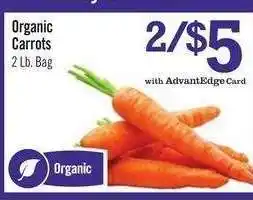 Price Chopper Organic Carrots offer
