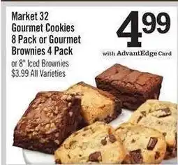 Price Chopper Market 32 Gourmet Cookies 8 Pack or Gourmet Brownies 4 Pack offer