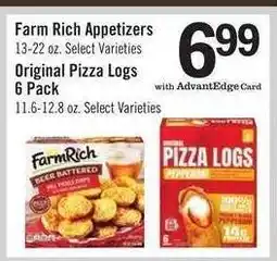 Price Chopper Original Pizza Logs 6 Pack offer