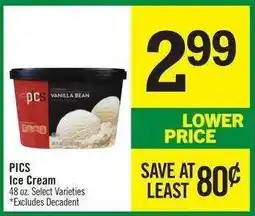 Price Chopper PICS Ice Cream offer